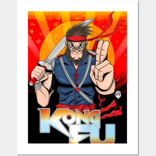 Kong Fu Posters and Art